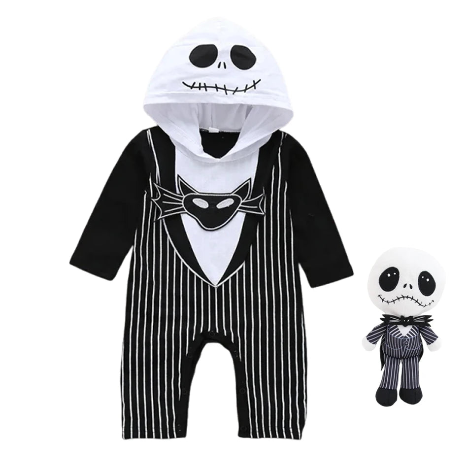 Baby Boy Halloween Cosplay Clothes Jack Nightmare.