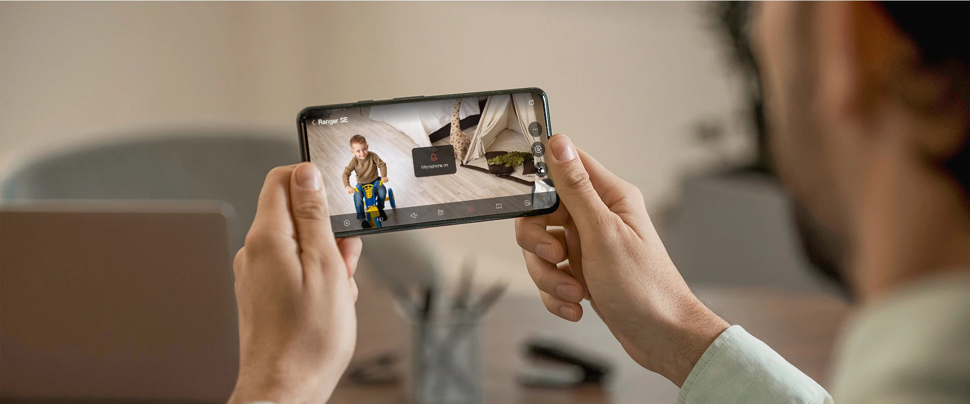 IMOU Indoor Camera 360° PTZ WiFi Camera Home CCTV,