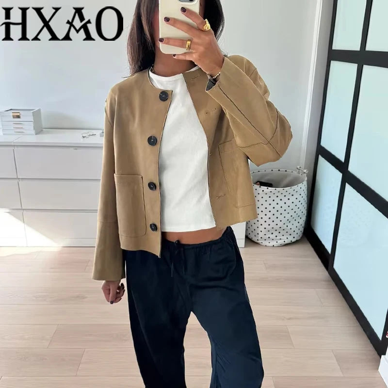 Fleece Jacket Outerwears Women Autumn Winter Long Sleeve,