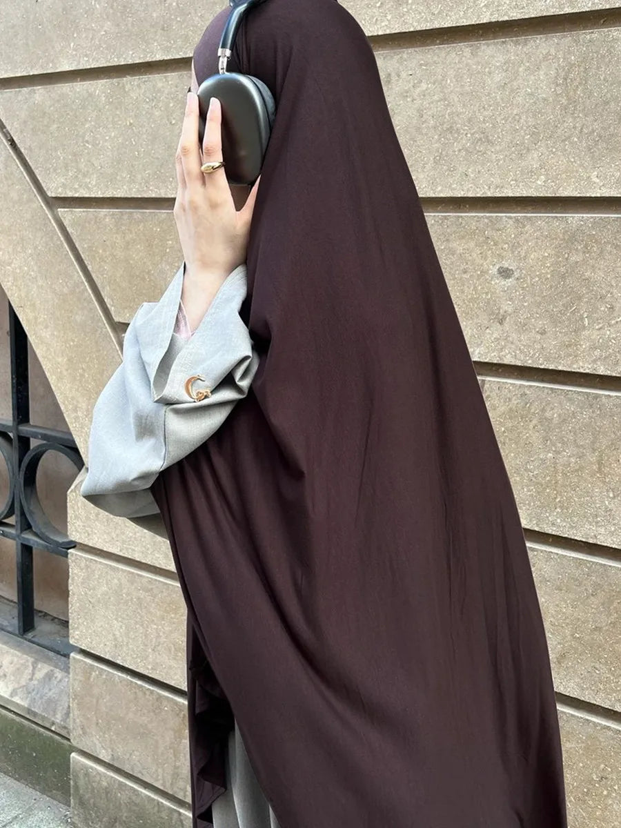Muslim Women Arabic Dubai Soft jersey Hijab scarf .