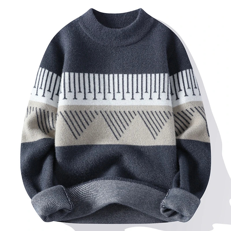 Fall Mens Christmas Cashmere Sweater O Neck Men .