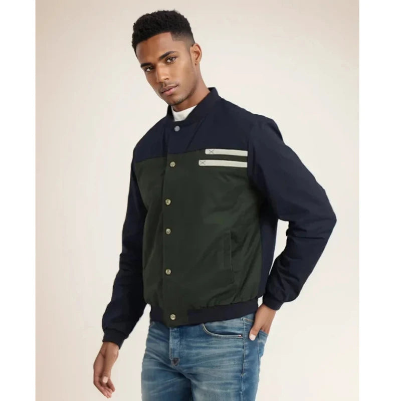 DIMUSI Autumn Mens Bomber Jacket Fashion Male ,