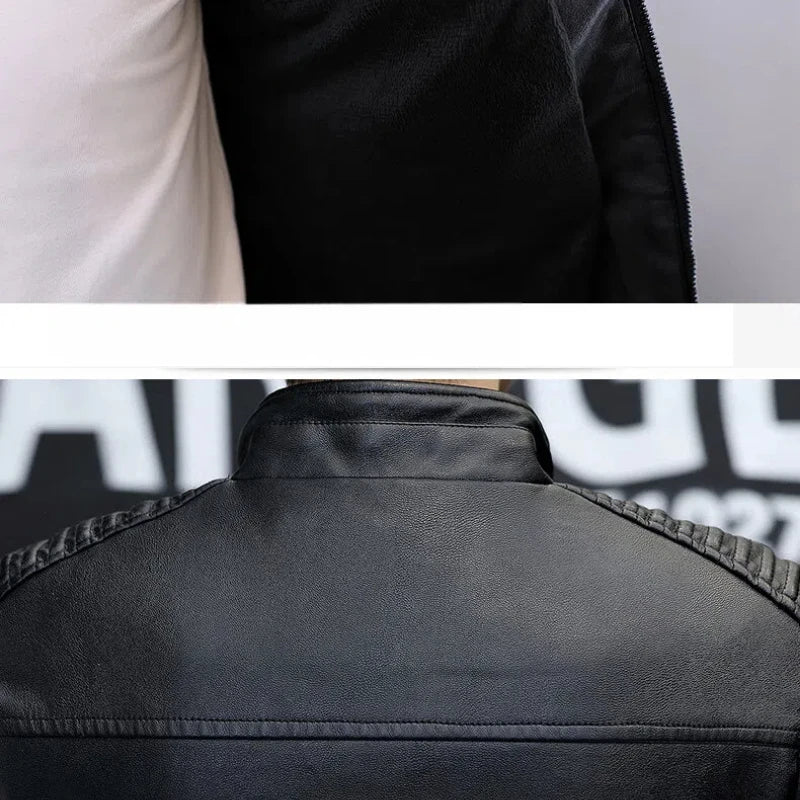 Half High Collar Jackets Solid Color Zipper Long Sleeve Cardigan .