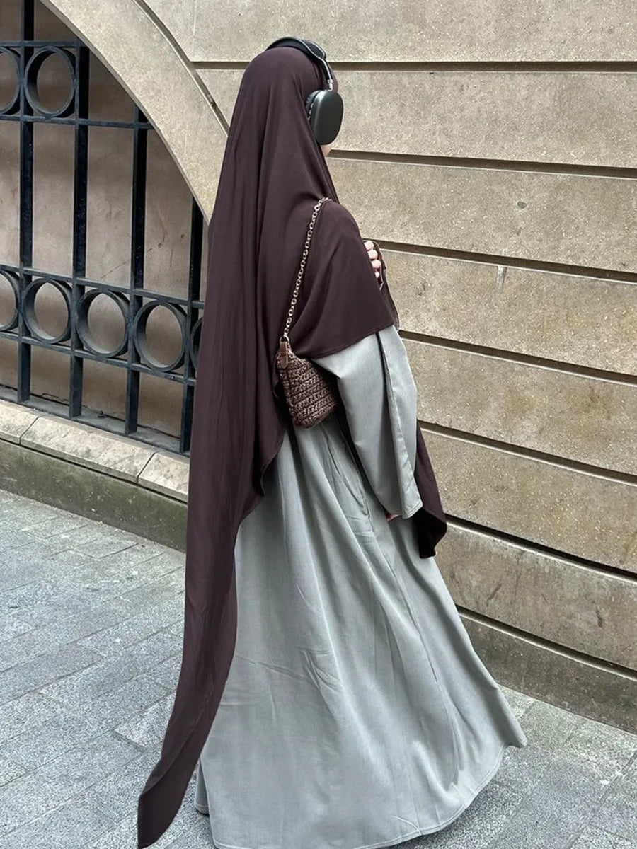 Muslim Women Arabic Dubai Soft jersey Hijab scarf .