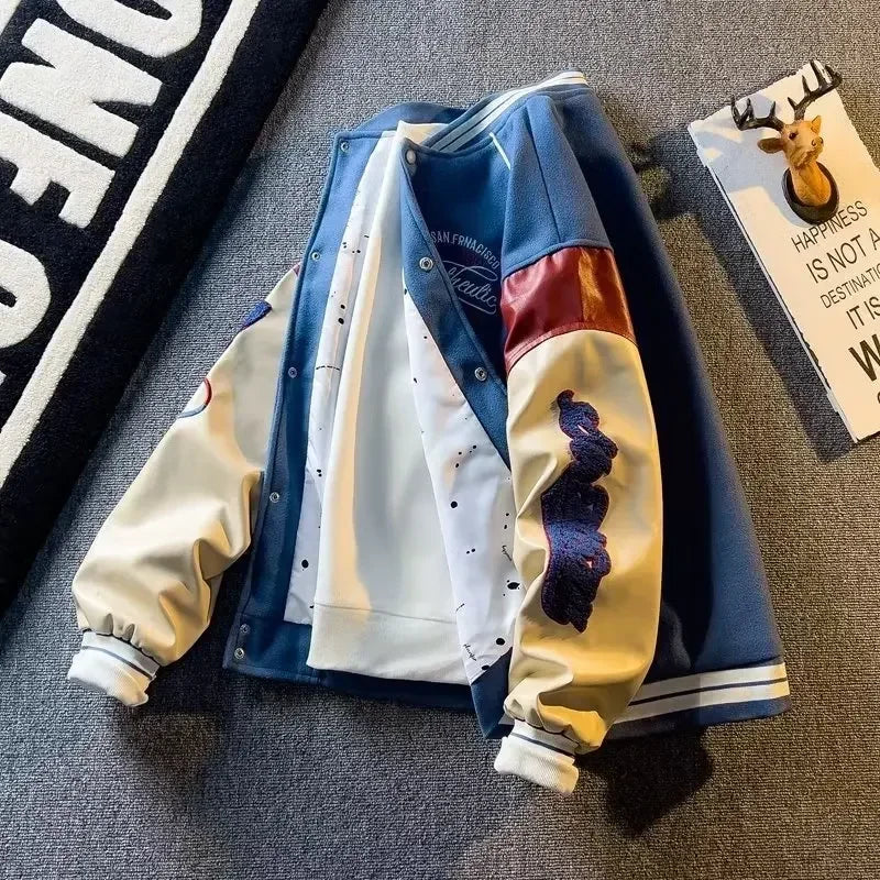 New Handsome Baseball Jackets for Men .