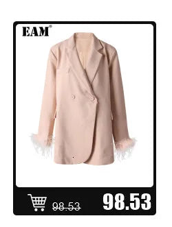 Women Yellow Pocket Irregular Big Size Casual Vest New V-collar.