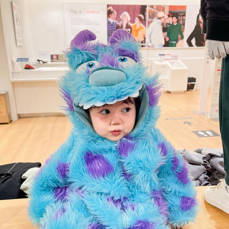 Cute Sully Monster Costume For Kids.