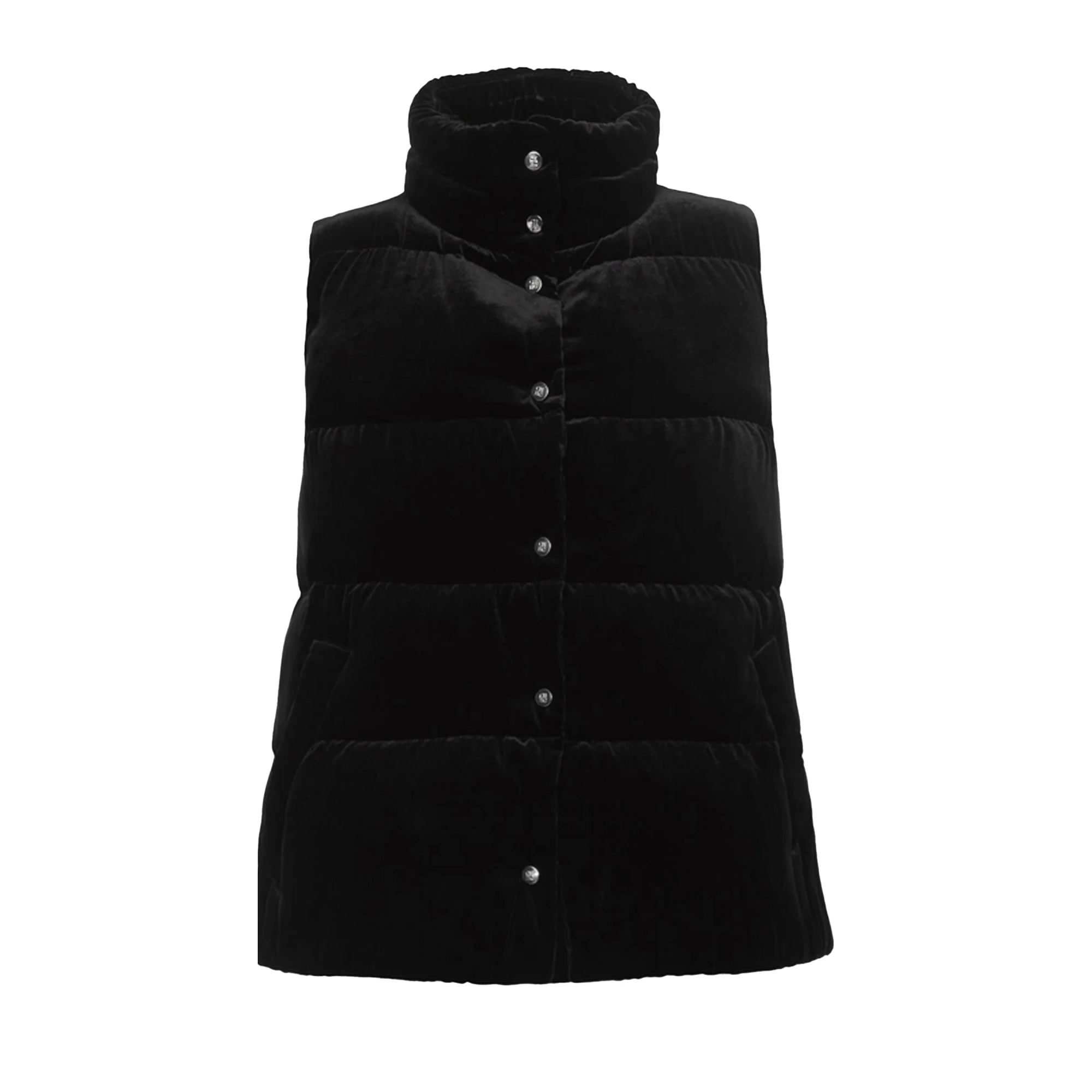 CHCH Autumn Winter Women's Solid Loose Vest Stand Collar .