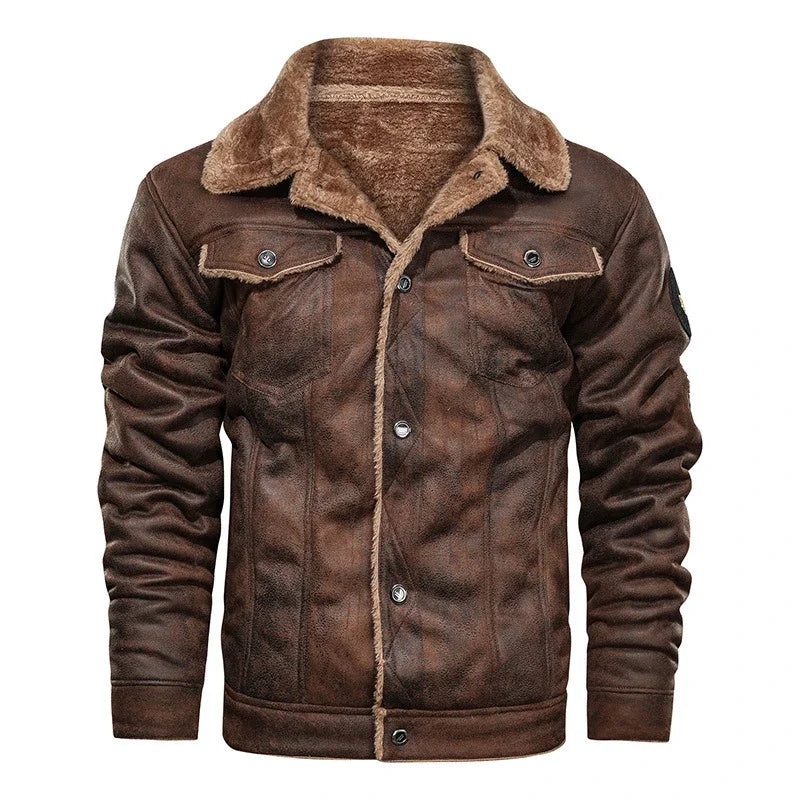 Men Leather Flights Jacket High Quality Leather Jackets .