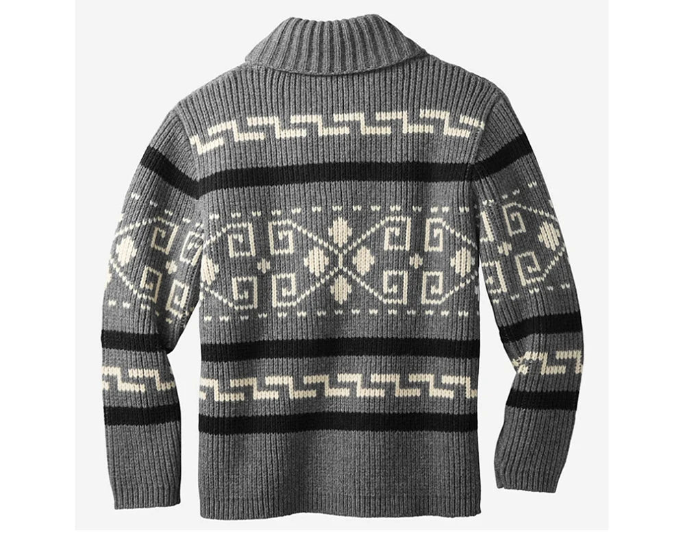 Winter Men's Cardigan Sweaters Fashion Male Knitted Sweater .