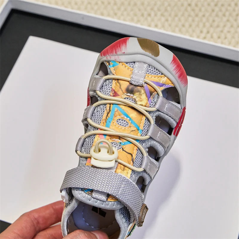 Kids Sports Sandals for Boys Girls Summer Non-slip .