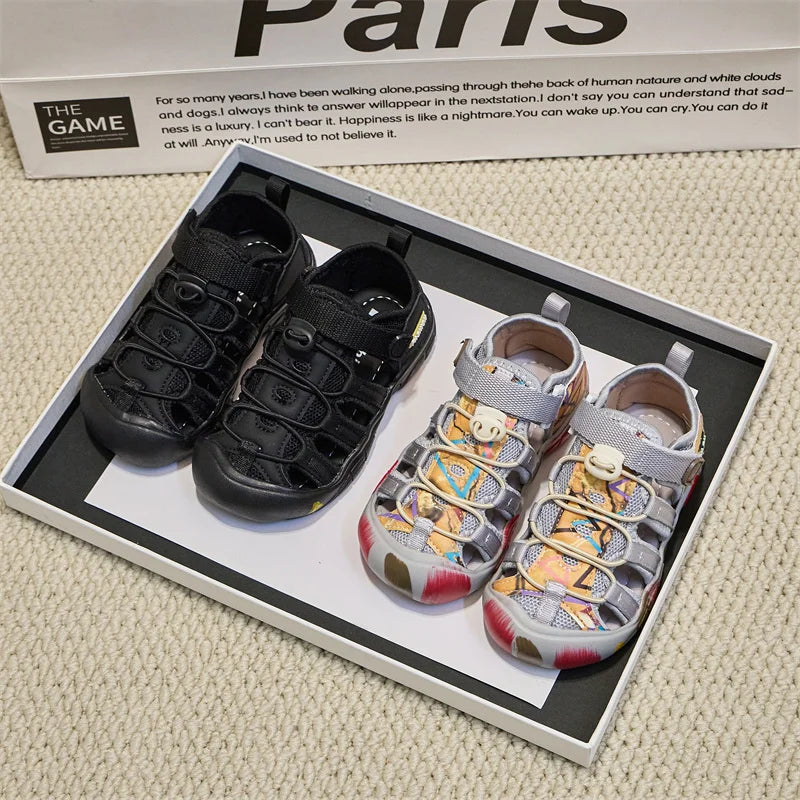 Kids Sports Sandals for Boys Girls Summer Non-slip .