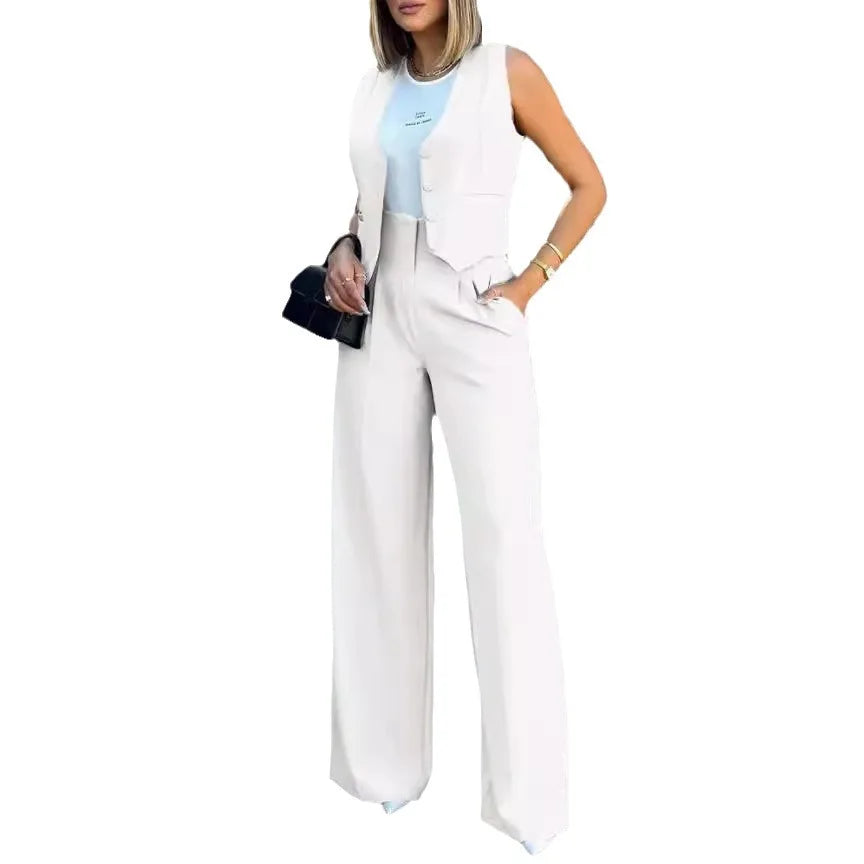 Women OL Blazer Pant Sets 2 Pieces Casual Slim .