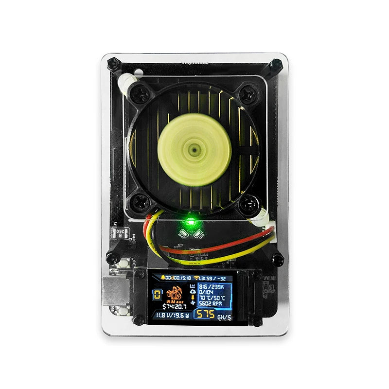 NMAxe Bitcoins NMMiner Official Ultra BM1366 ASIC Chip Solo.