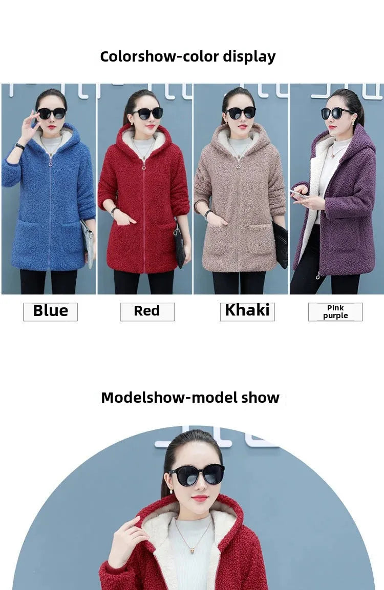 Hot Sale Of The Season New Korean Style Loose Fleece.