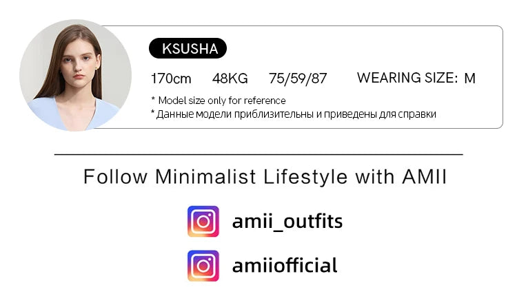 AMII Minimalist Blazer Women  Autumn New Office Lady .