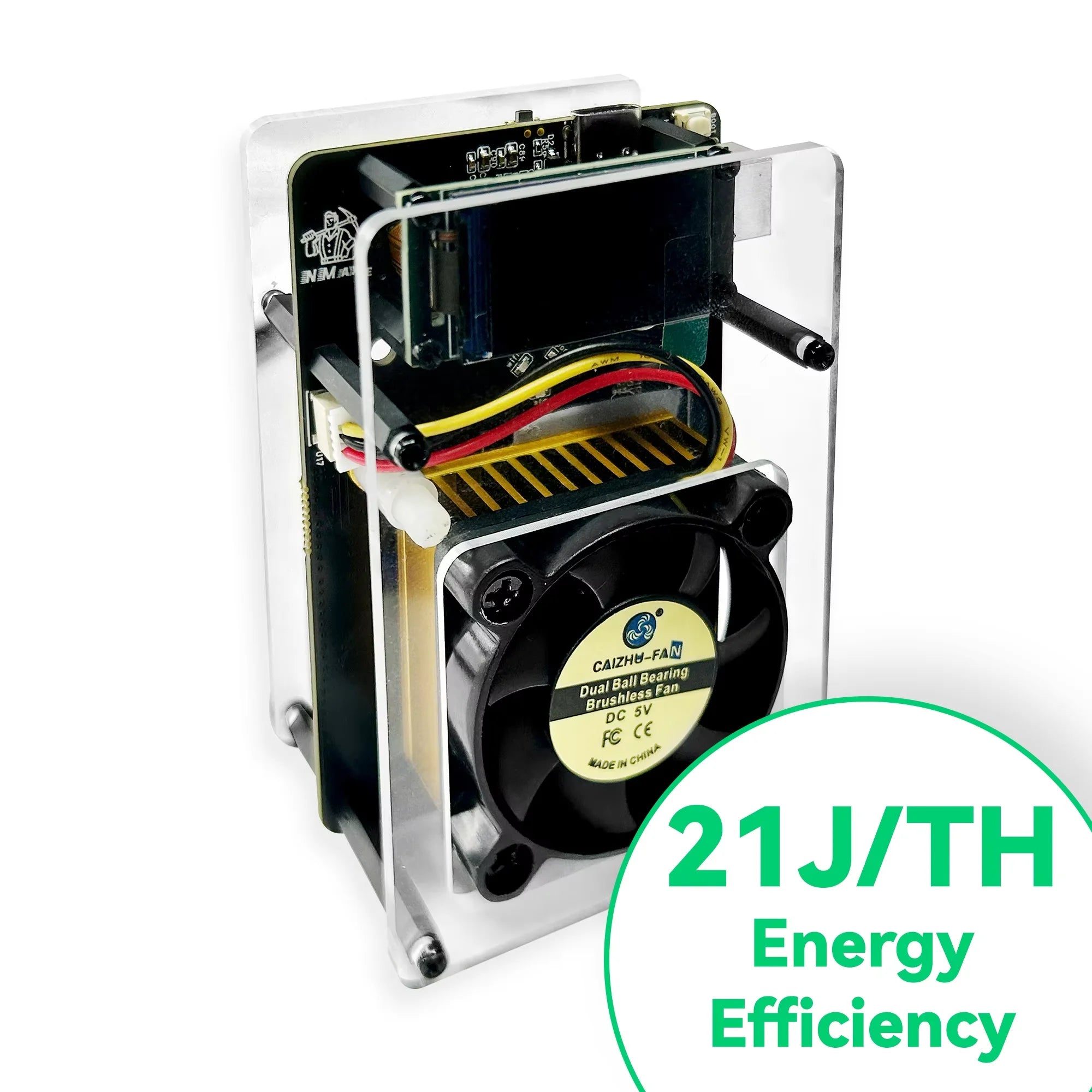 NMAxe Bitcoins NMMiner Official Ultra BM1366 ASIC Chip Solo.