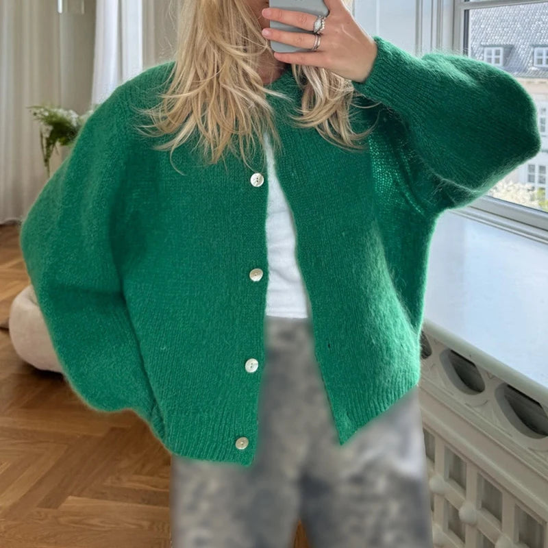 Maemukilabe Women Chic Fashion Cardigans Spring ,