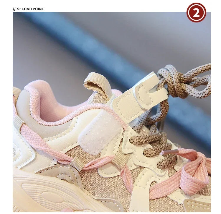 Kids Sneakers for Girls Fashion Sports Shoes .