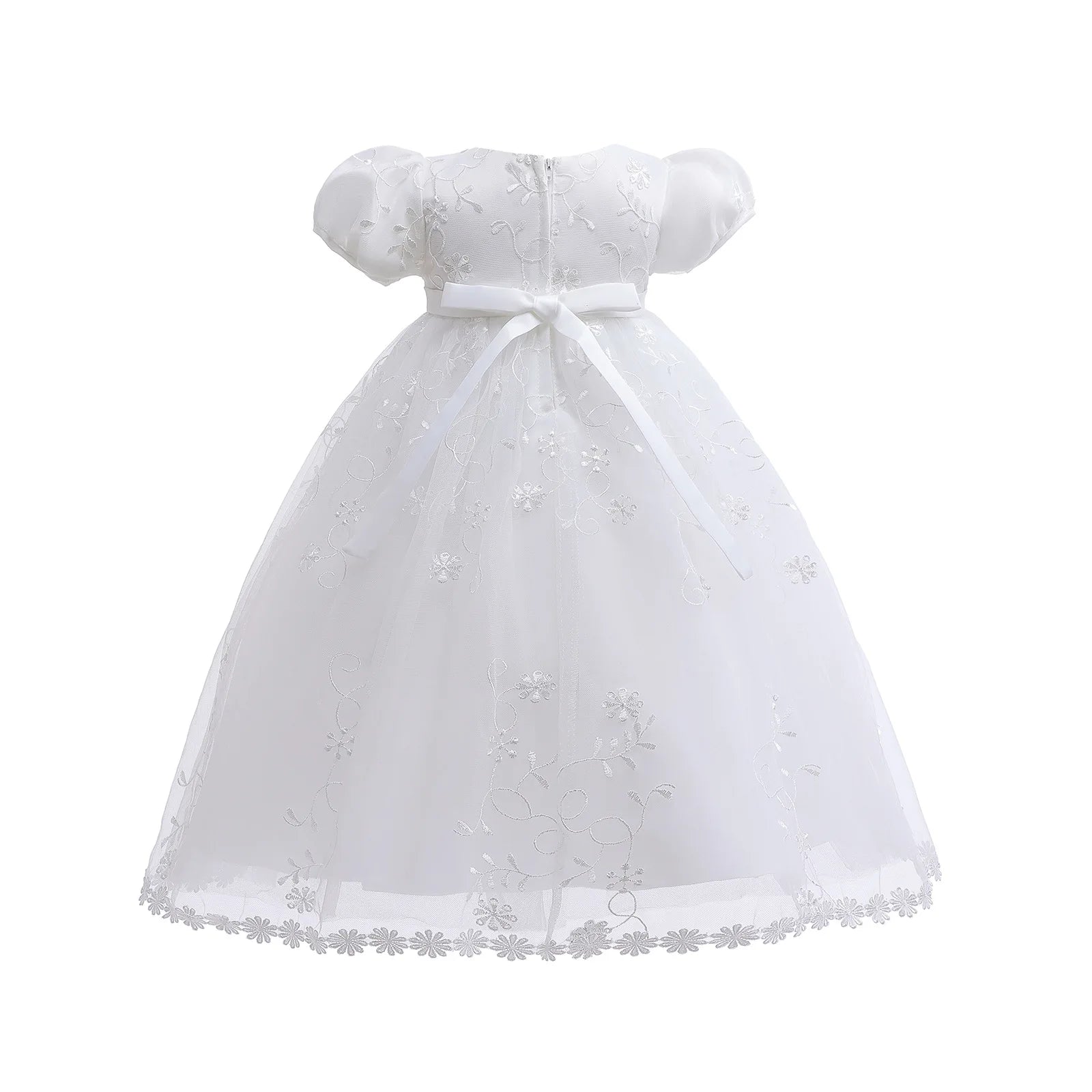 baby girl dresses embroidery pearl 1 year birthday dress wedding party christening baby girl clothes for 3-24 month