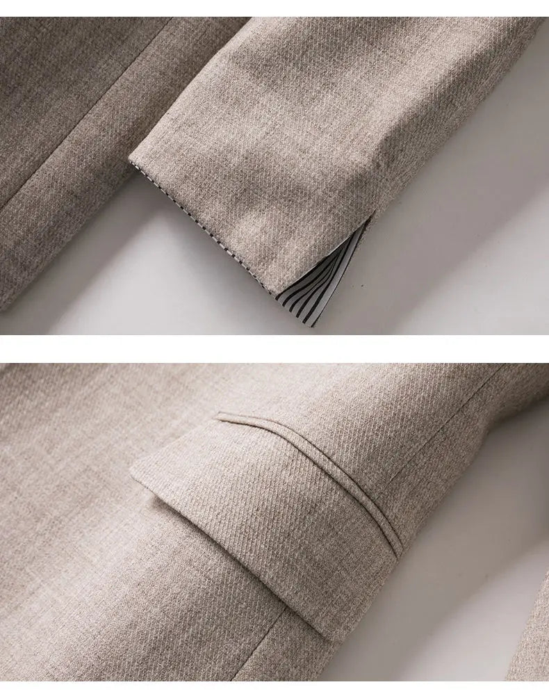 New Blazers Women Trendy Patchwork Korean Chic .