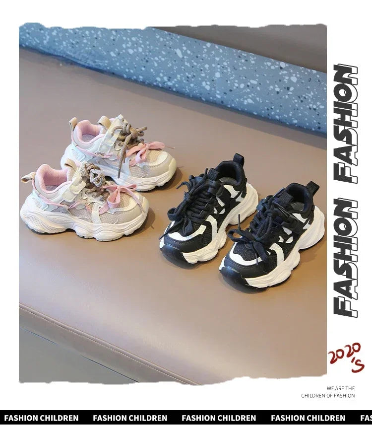 Kids Sneakers for Girls Fashion Sports Shoes .