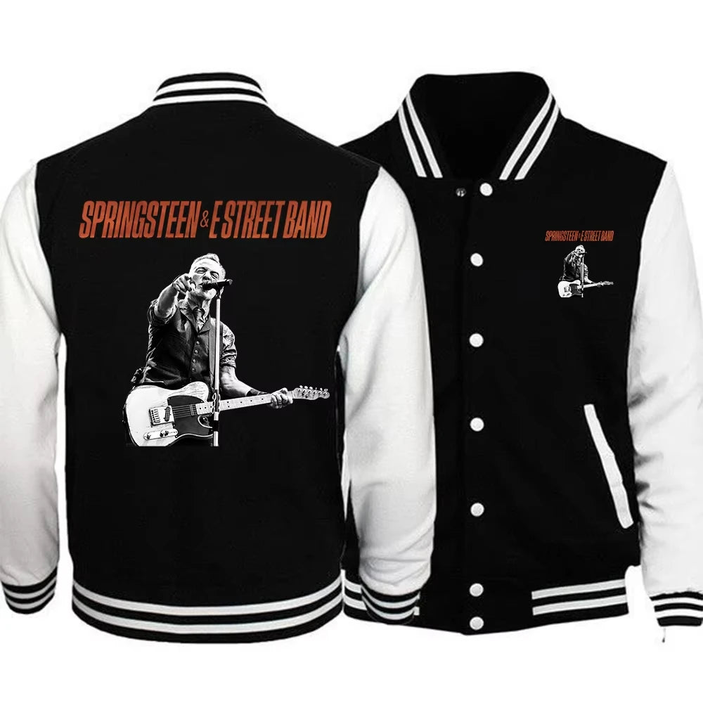 Summer Bruce Springsteen and E Street Tour Baseballs Jackets .