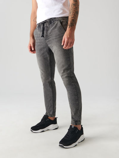 Sinsay Men’s Stretch Denim Jogger Pants – Modern Slim Fit Casual Style | Waist 28"-38" Sizes | MH