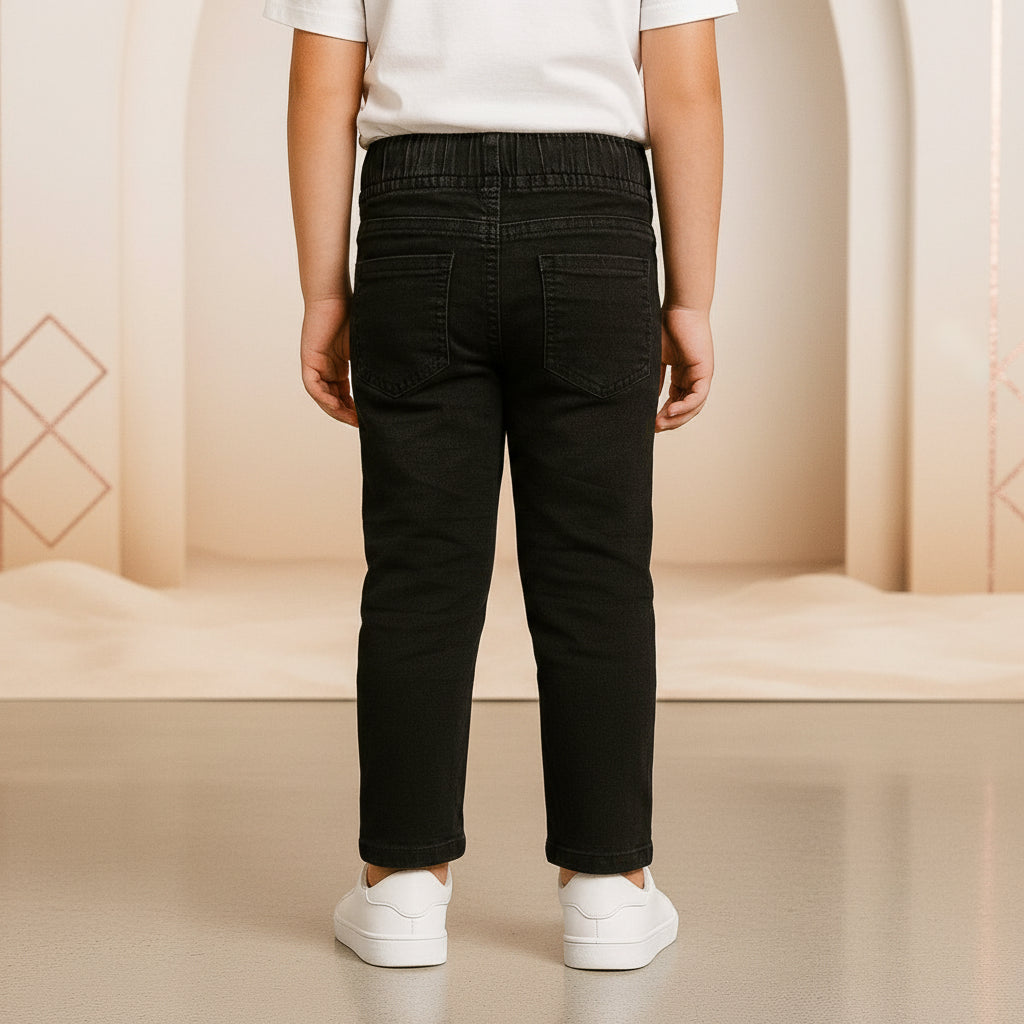 Kid's StickerFlex Denim Pants| 3 colors | Sizes(1-12Years) I MH