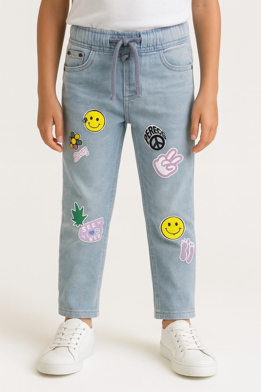 Kid's StickerFlex Denim Pants I MH