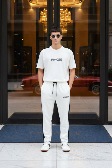 Signature Moncler Co-ord Set – Short Sleeve & Joggers | MH Sizes (M-XXL)