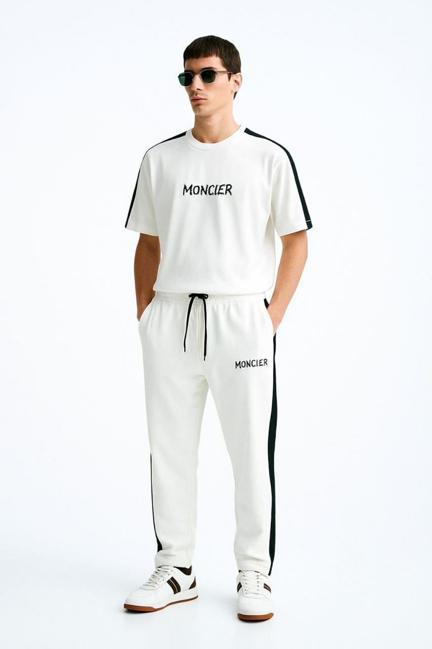Signature Moncler Co-ord Set – Short Sleeve & Joggers