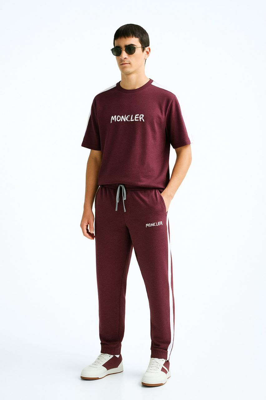 Signature Moncler Co-ord Set – Short Sleeve & Joggers