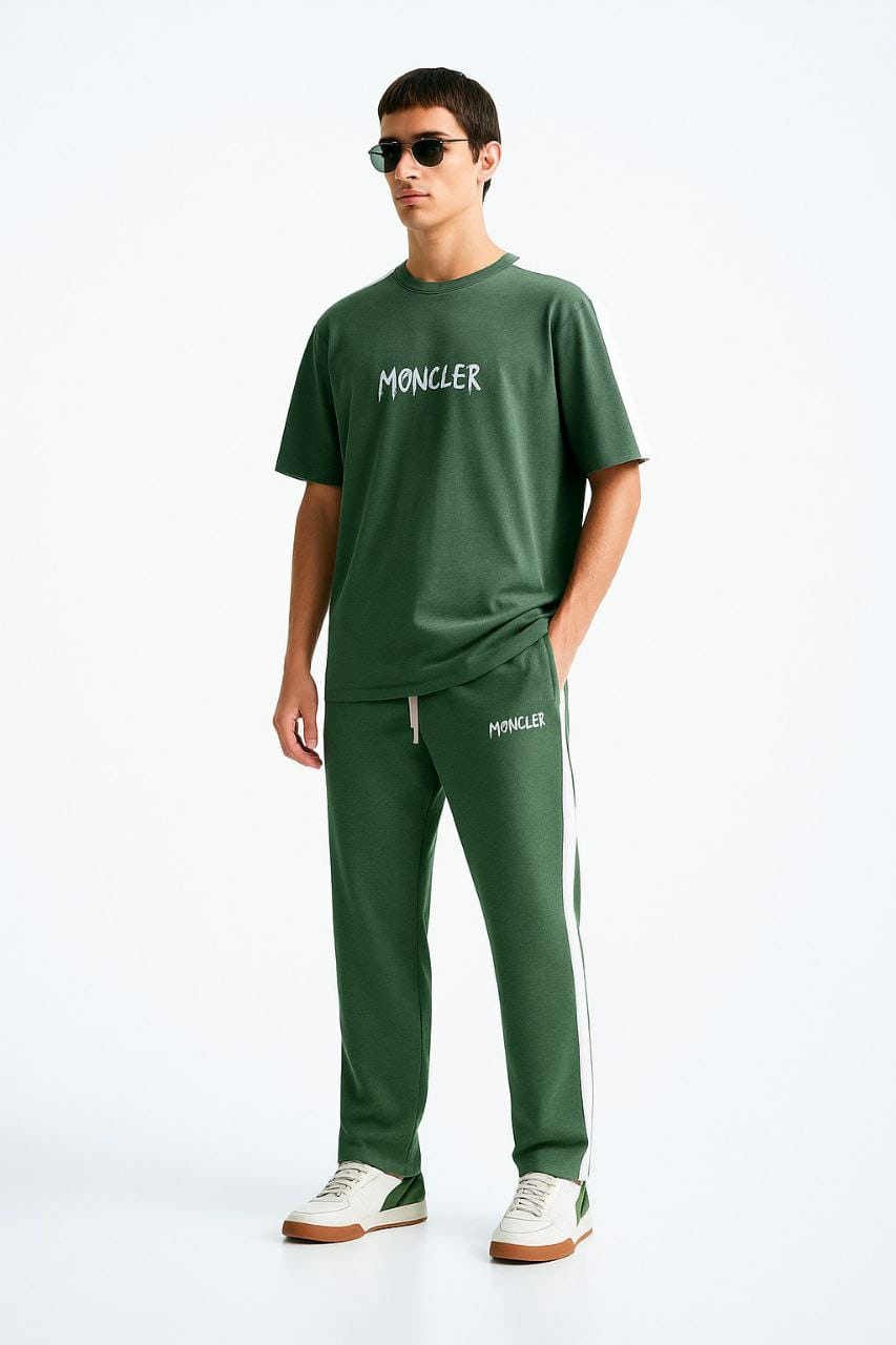 Signature Moncler Co-ord Set – Short Sleeve & Joggers