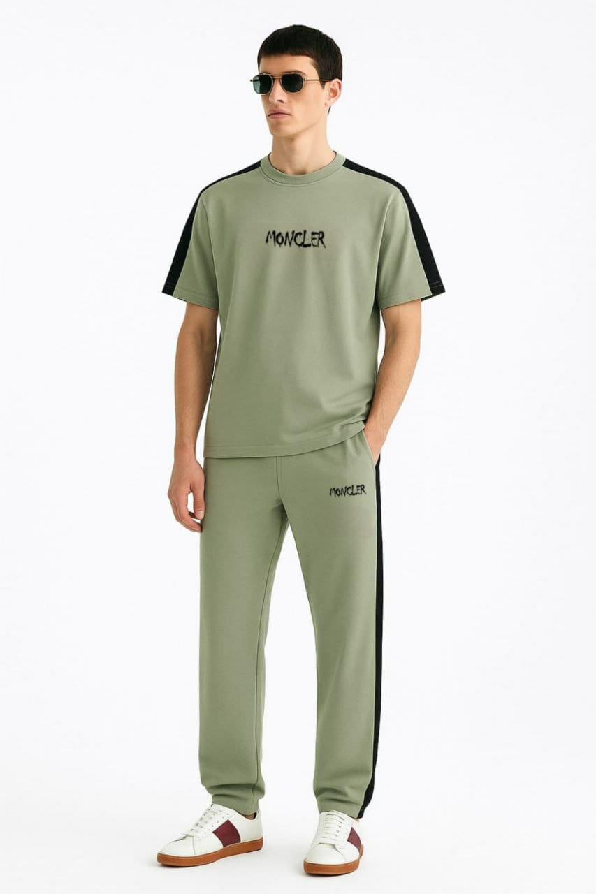 Signature Moncler Co-ord Set – Short Sleeve & Joggers