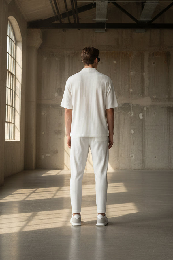 Men's Turkey Co-ord Oversized Polo + Pants Men Short Sleeve Tracksuit | Sizes M-XXL | Stitch by MH