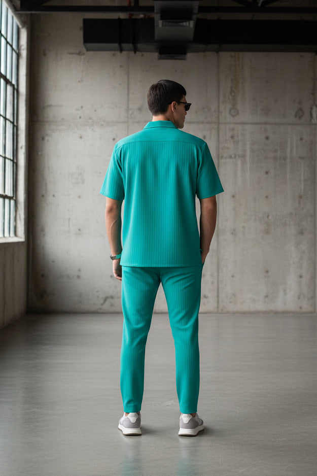 Men's Turkey Co-ord Oversized Polo + Pants Men Short Sleeve Tracksuit | Sizes M-XXL | Stitch by MH