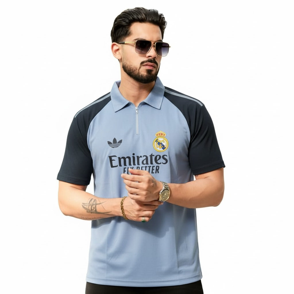 Men's Polo Zipper Club T-shirt