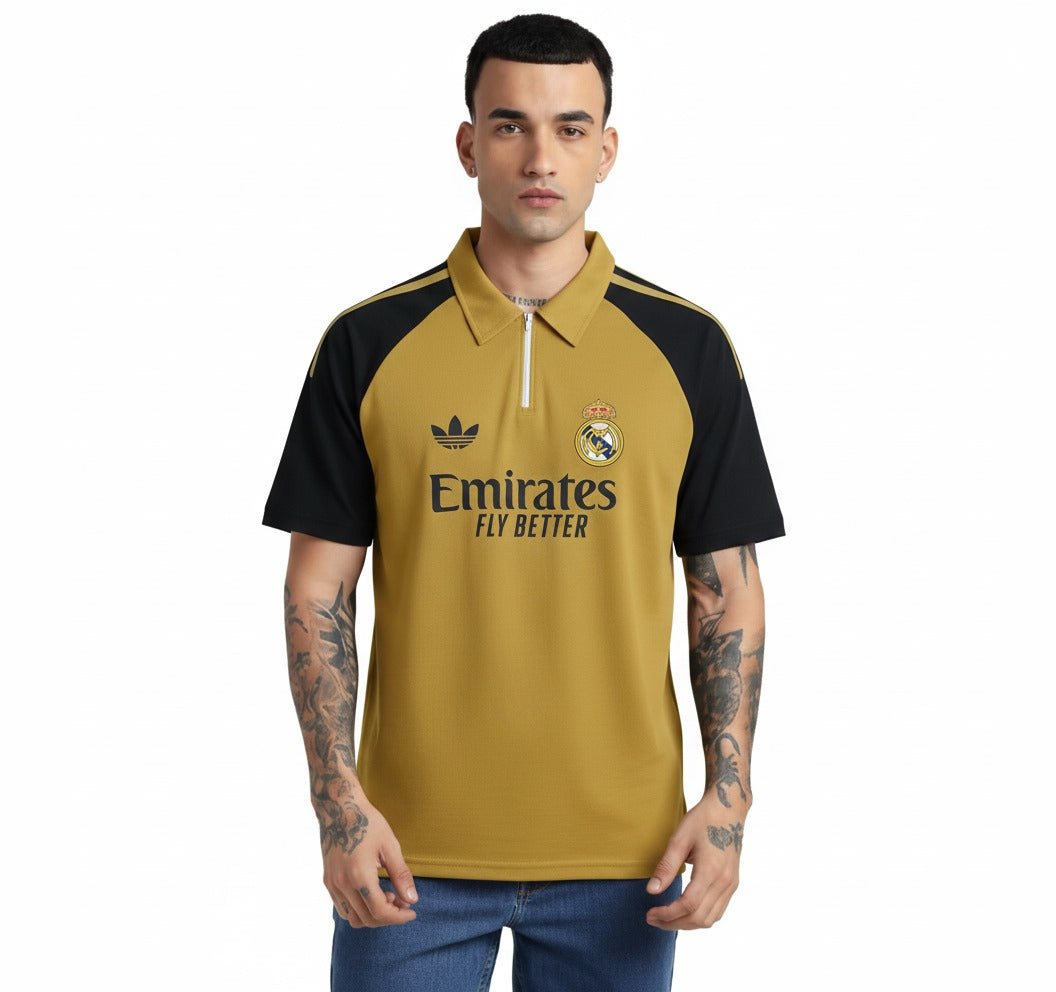 Men's Polo Zipper Club T-shirt