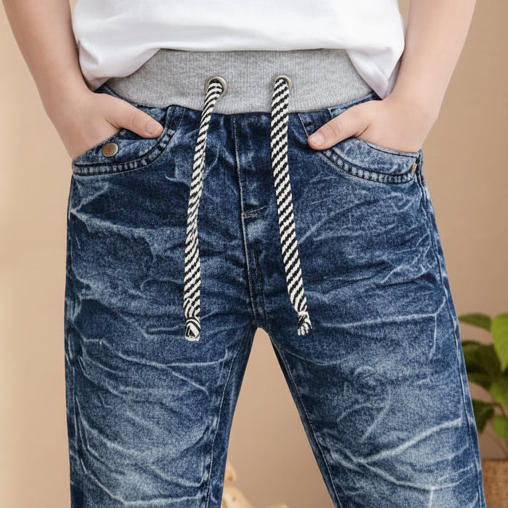 Stylish Kids Denim Jeans Pant – Trendy & Comfortable Everyday Wear.Sizes (2-12Years) | MH