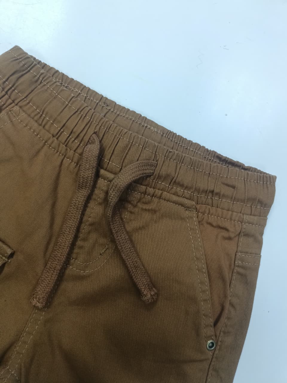 Kids' Distressed Twill Jean Shorts – Premium Stretch Cotton Shorts (Ages 1-12)