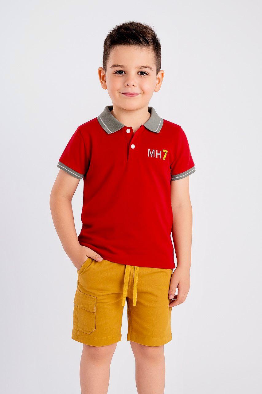 Boys Premium Polo T-Shirt | Classic & Contrast Collar | Embroidered Logo | Age 9–16 Years | UAE