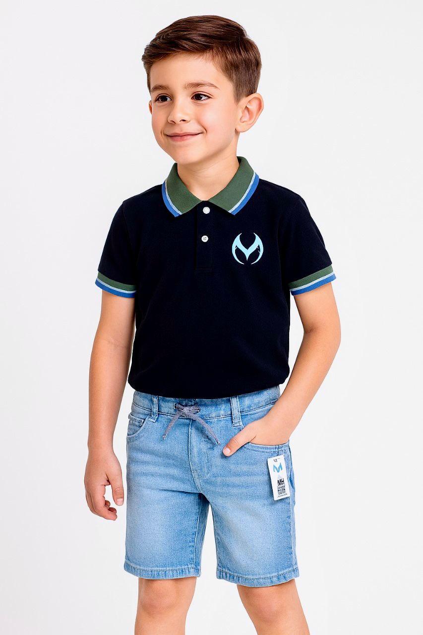 Boys Premium Polo T-Shirt | Classic & Contrast Collar | Embroidered Logo | Age 9–16 Years | UAE