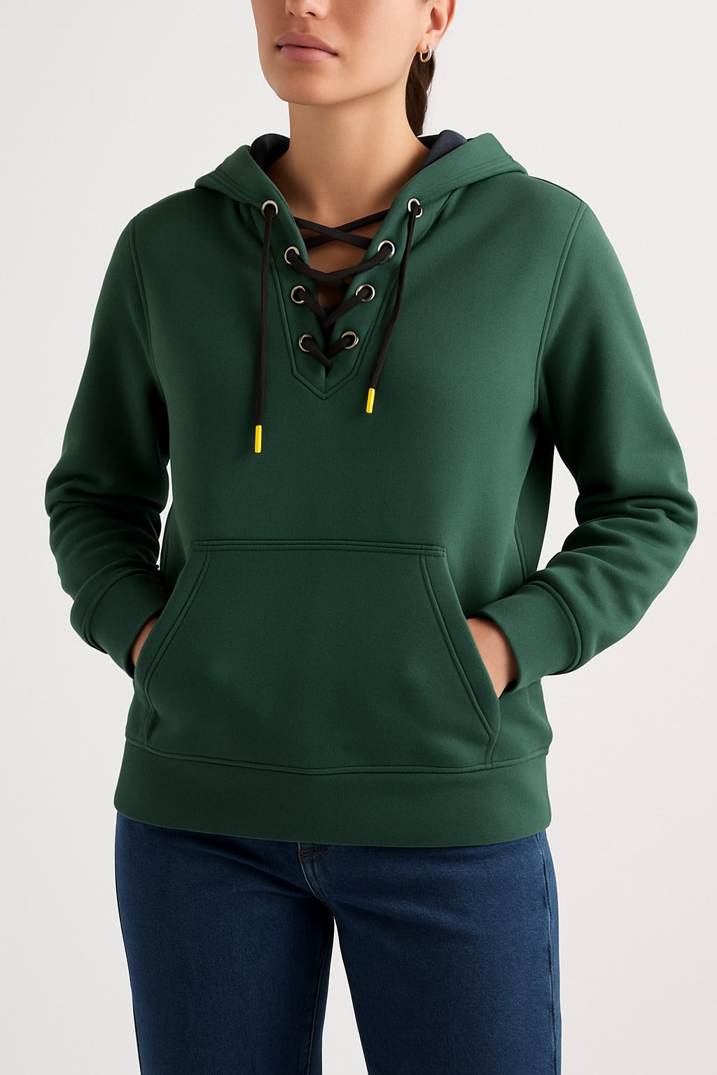 Women’s Lace-Up Hoodie | MH