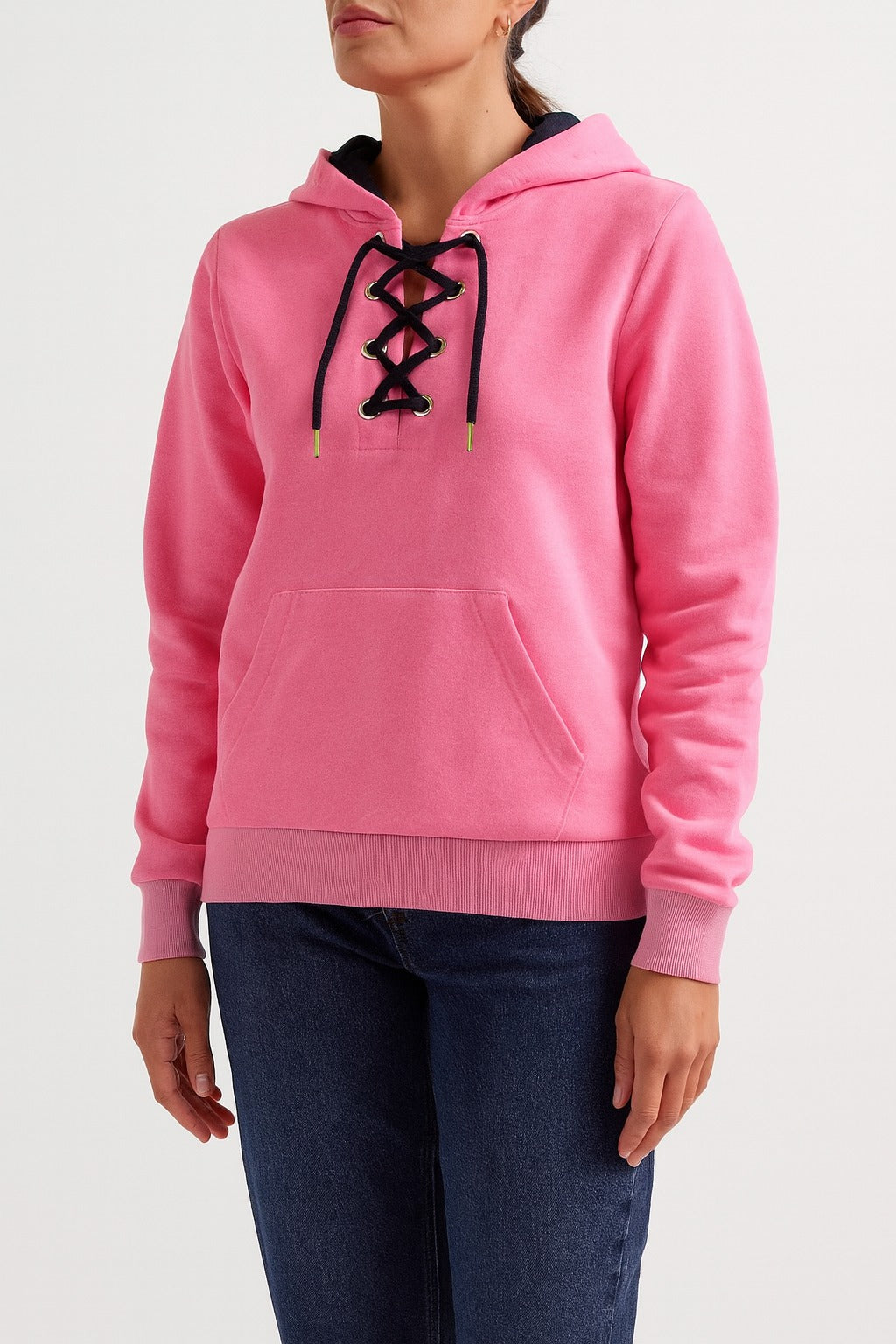 Women’s Lace-Up Hoodie | MH