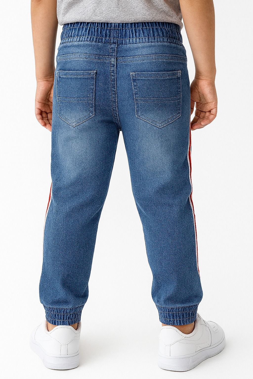Boys Denim Side Stripe Jogger I MH