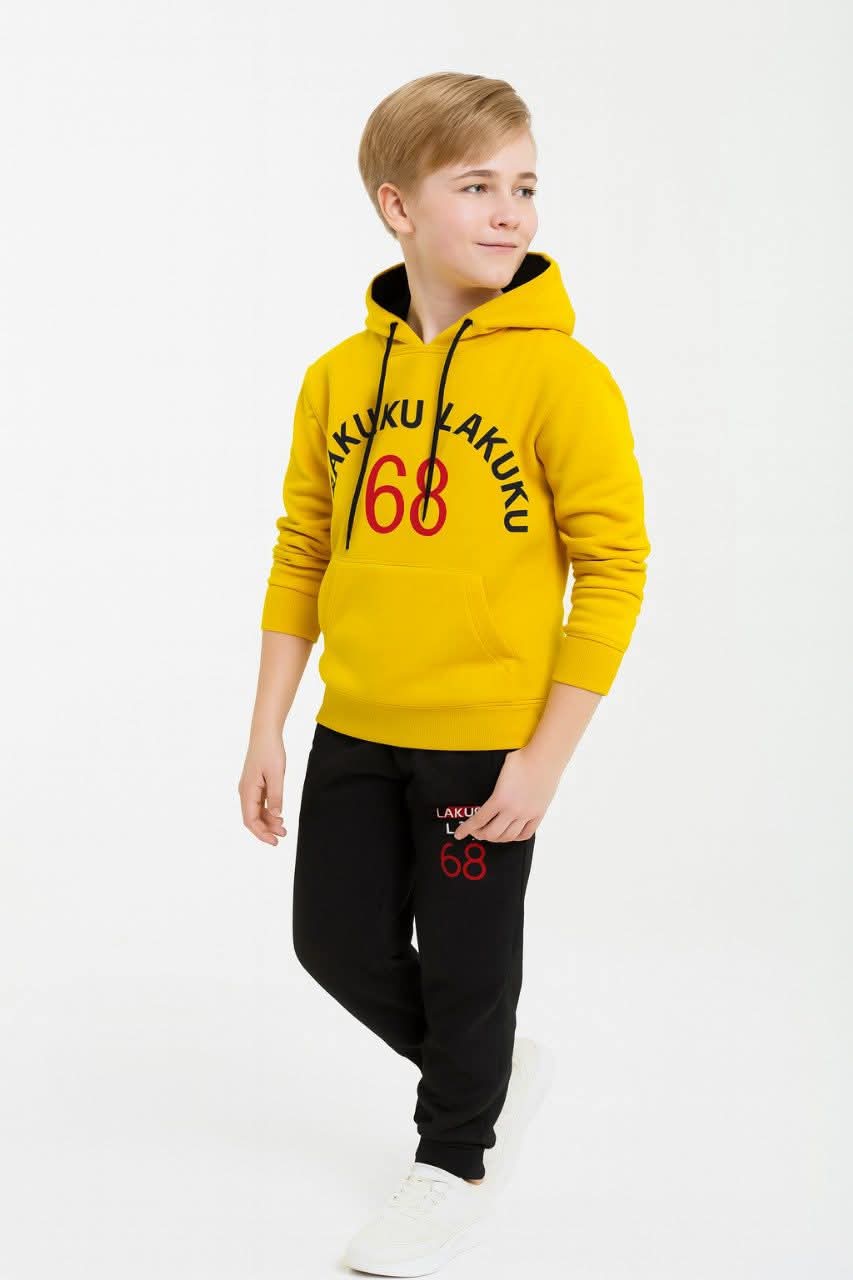 LAKUKU 68 Youth Tracksuit - Royal Purple & Black./MH