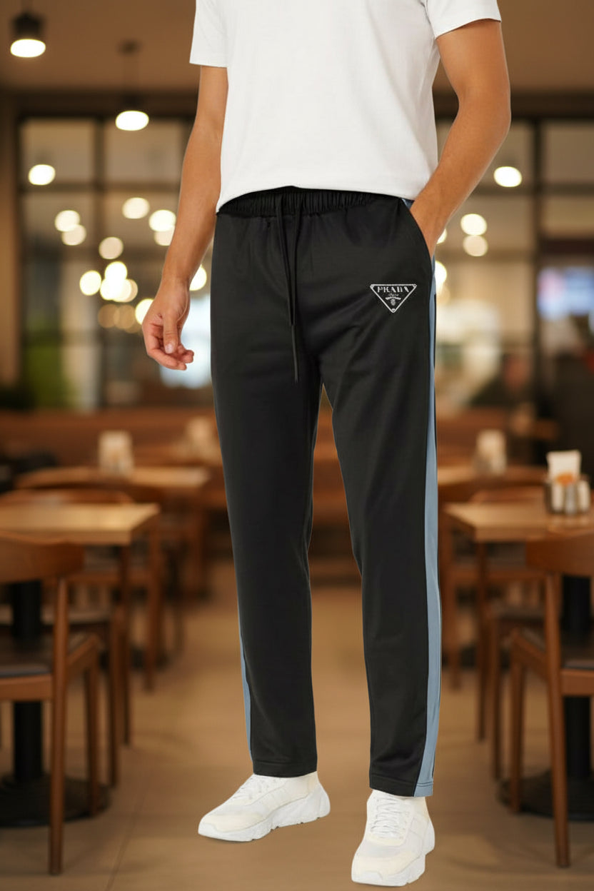 Men’s Oversized Multi-Color Casual Tracksuit Set Contrast Tee + Joggers | Sizes M-XXL | MH