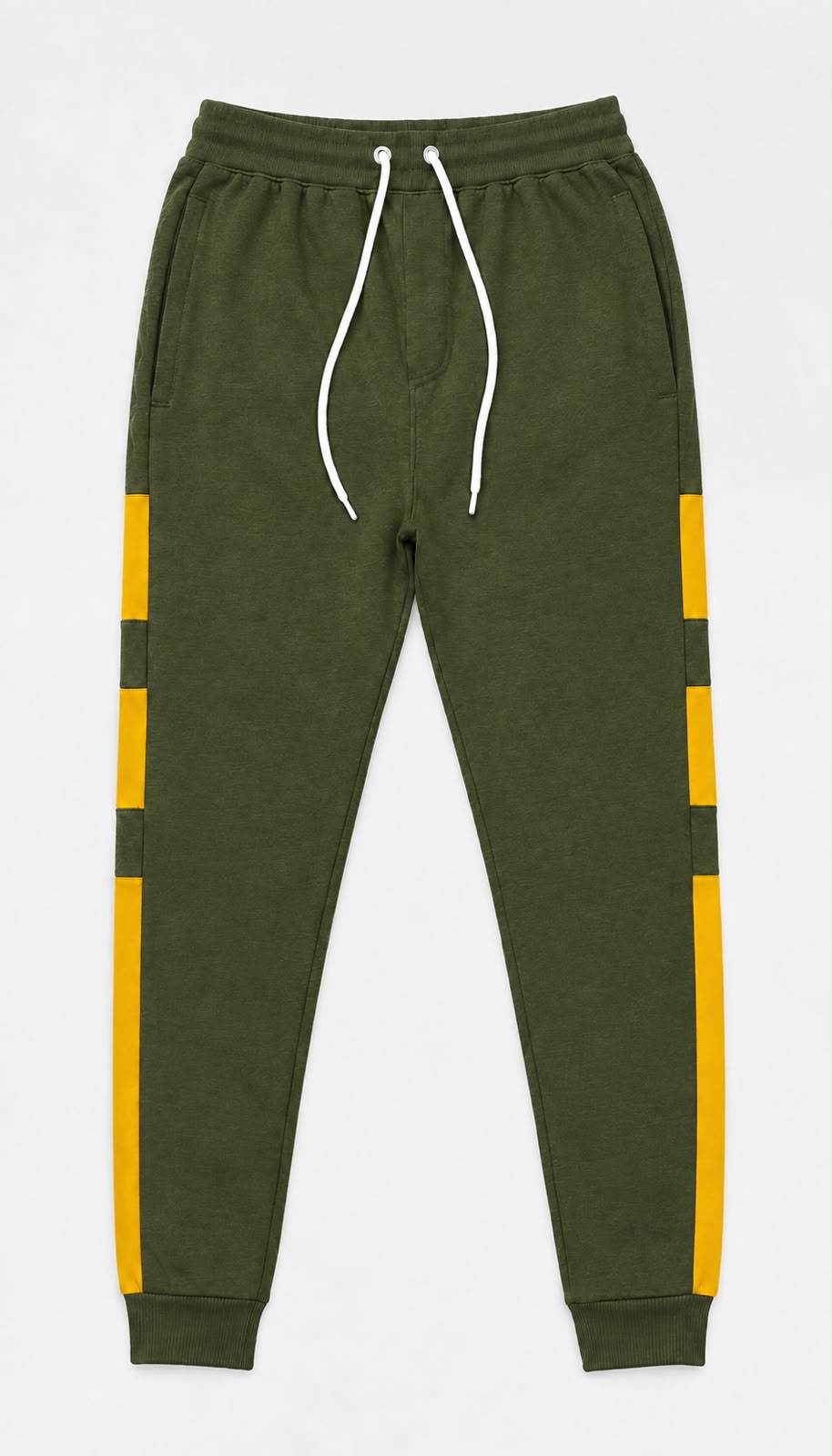 MH Men’s Urban Side-Stripe Joggers – Slim Fit Contrast Panel Sweatpants | 5 Colors | Sizes (S-XL)