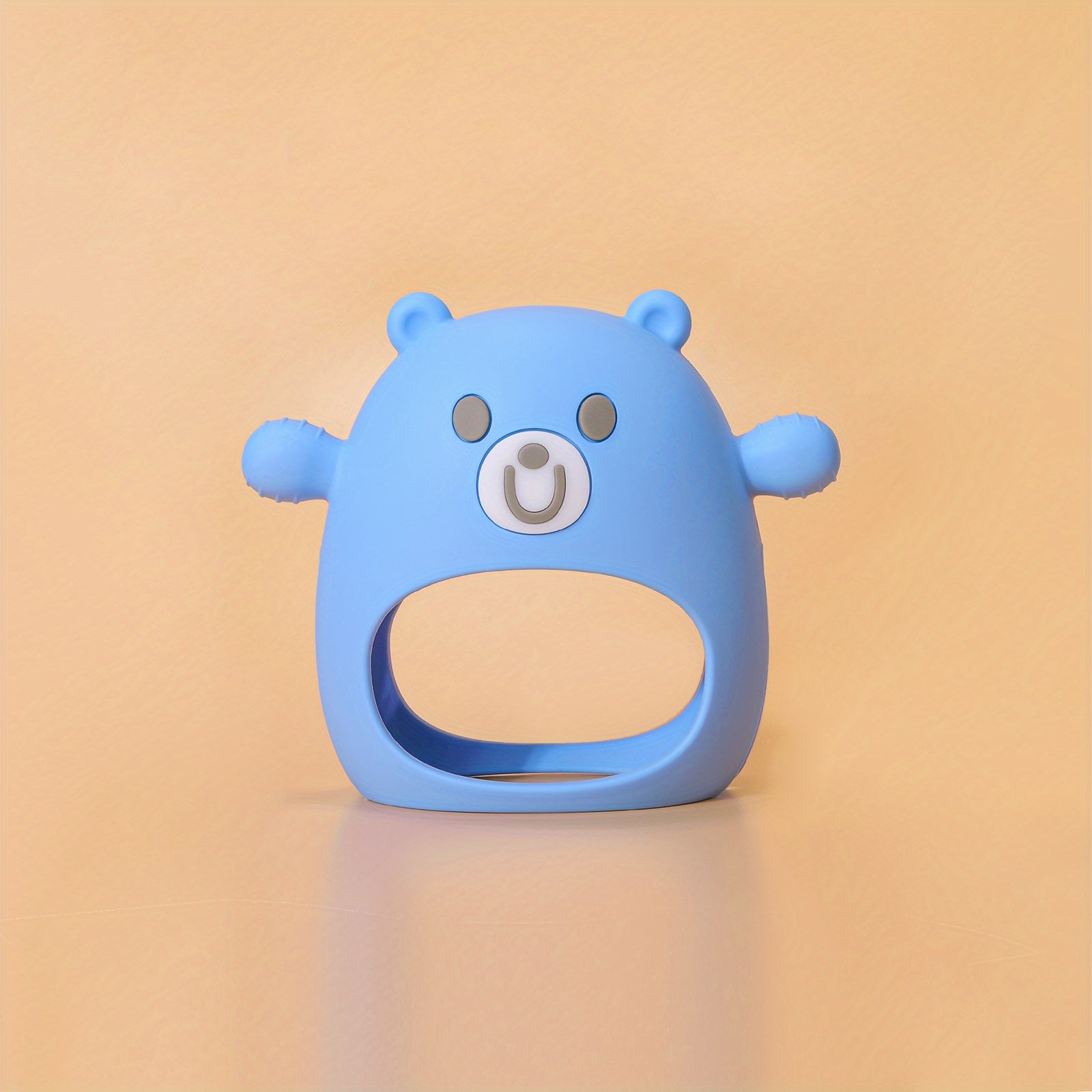 The Perfect Teething Toy For Babies 6M+ - TYRY.HU Silicone Anti-Drop Teether Pacifier With Soft Hands For Sucking & Breastfeeding, Christmas, Halloween, Thanksgiving Day Gift